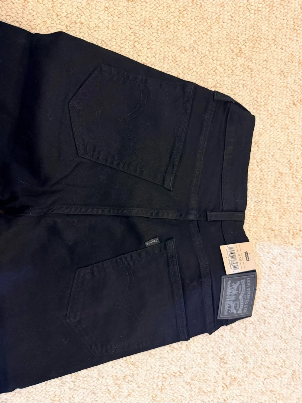 Levi's High-Rise Bootcut Jeans - Black - Picture 8 of 9